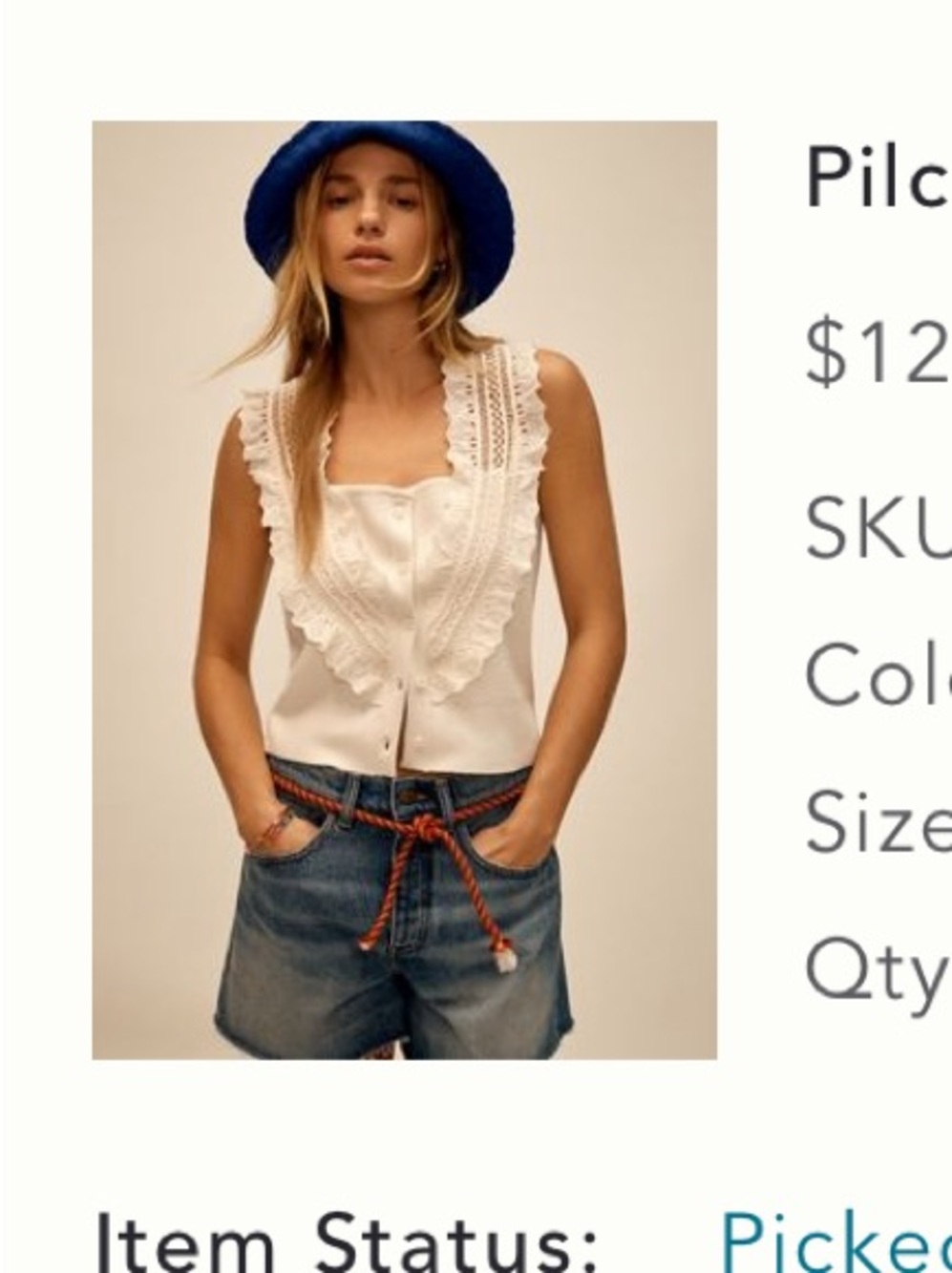 Anthropologie Pilcro Crafted Bib Sweater Tank